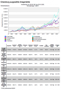 Anlagemärkte Entwicklung