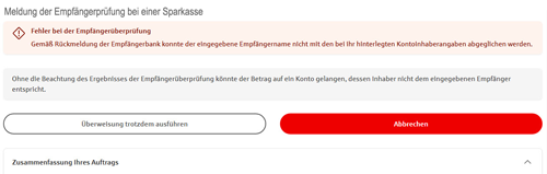 Empfängerpflichtprüfung Verification of Payee (VoP)